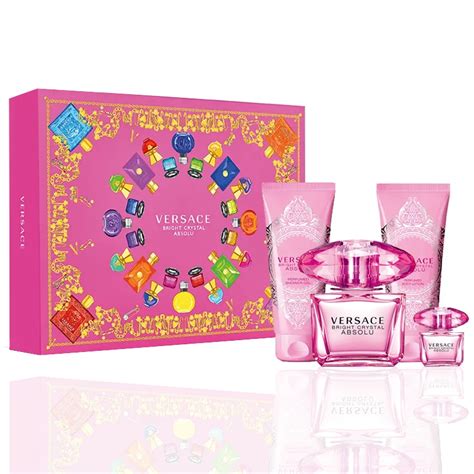 versace versace 2-pc bright crystal gift set|Versace Bright Crystal absolu set.